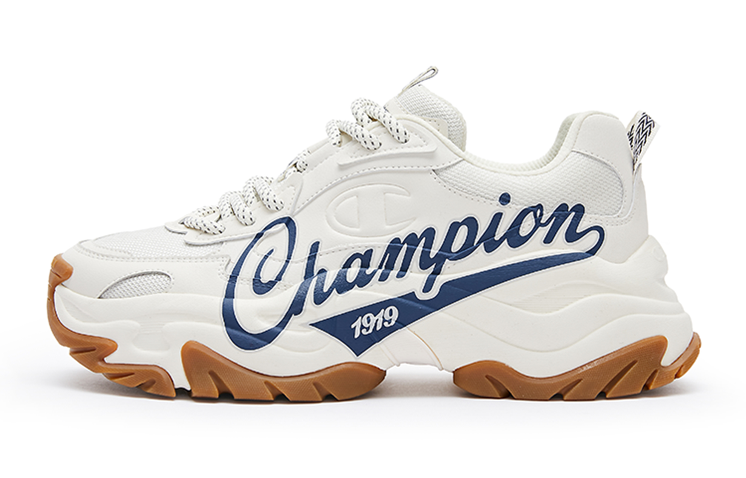 Champion Retro Sports Low 'Beige Color-Block' U4AFCCM11D1