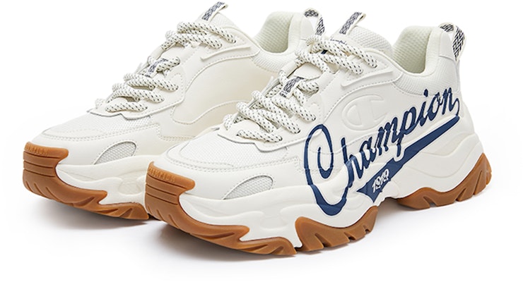 Champion Retro Sports Low 'Beige Color-Block' U4AFCCM11D1 Lookbook Champion Retro Sports Low 'Beige Color-Block' U4AFCCM11D1