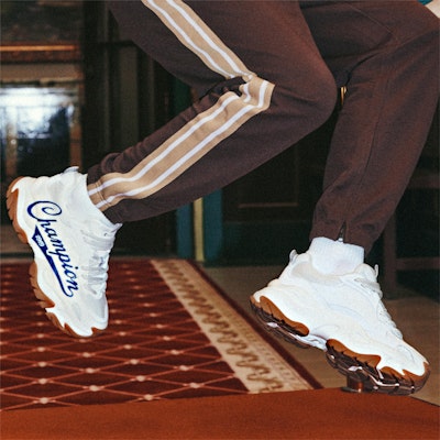 Champion Retro Sports Low 'Beige Color-Block' U4AFCCM11D1 Cheap Champion Retro Sports Low 'Beige Color-Block' U4AFCCM11D1