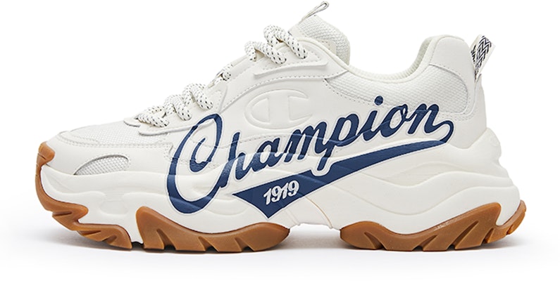 Champion復古體育 千層鞋混色休閒減震耐磨 低筒 爸爸鞋 男款 米色 Buy Champion復古體育 千層鞋混色休閒減震耐磨 低筒 爸爸鞋 男款 米色