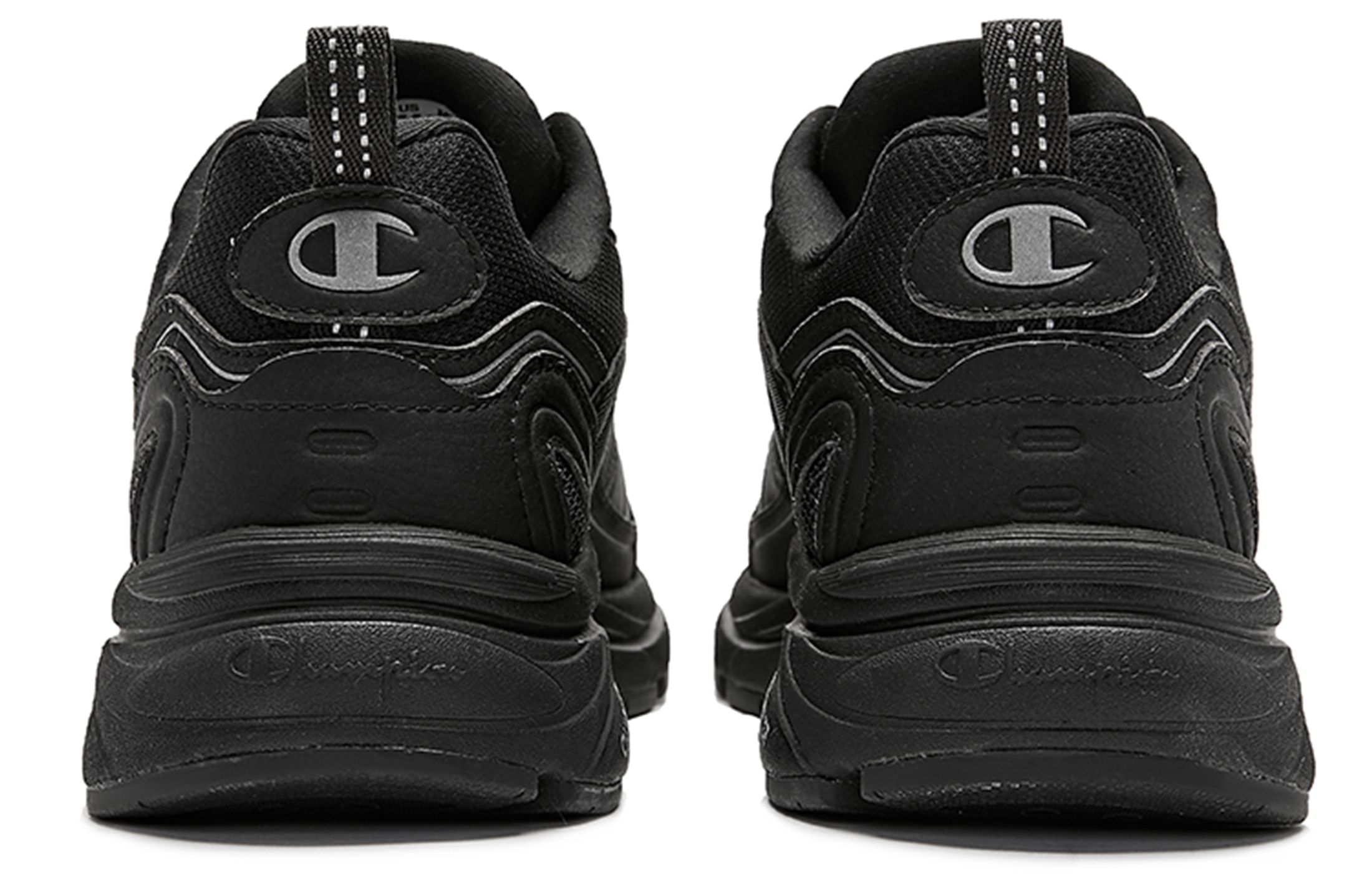Shop Champion Retro Sports Low ''Noir Argent'' U3CFCRM04U1