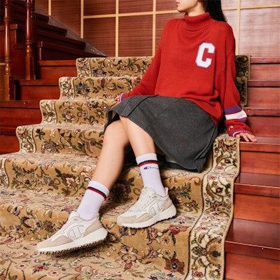 Champion Retro Sports Low 'Zapatillas Color-Block Vintage Runner' U3CFCRM09D1 Details for Champion Retro Sports Low 'Zapatillas Color-Block Vintage Runner' U3CFCRM09D1