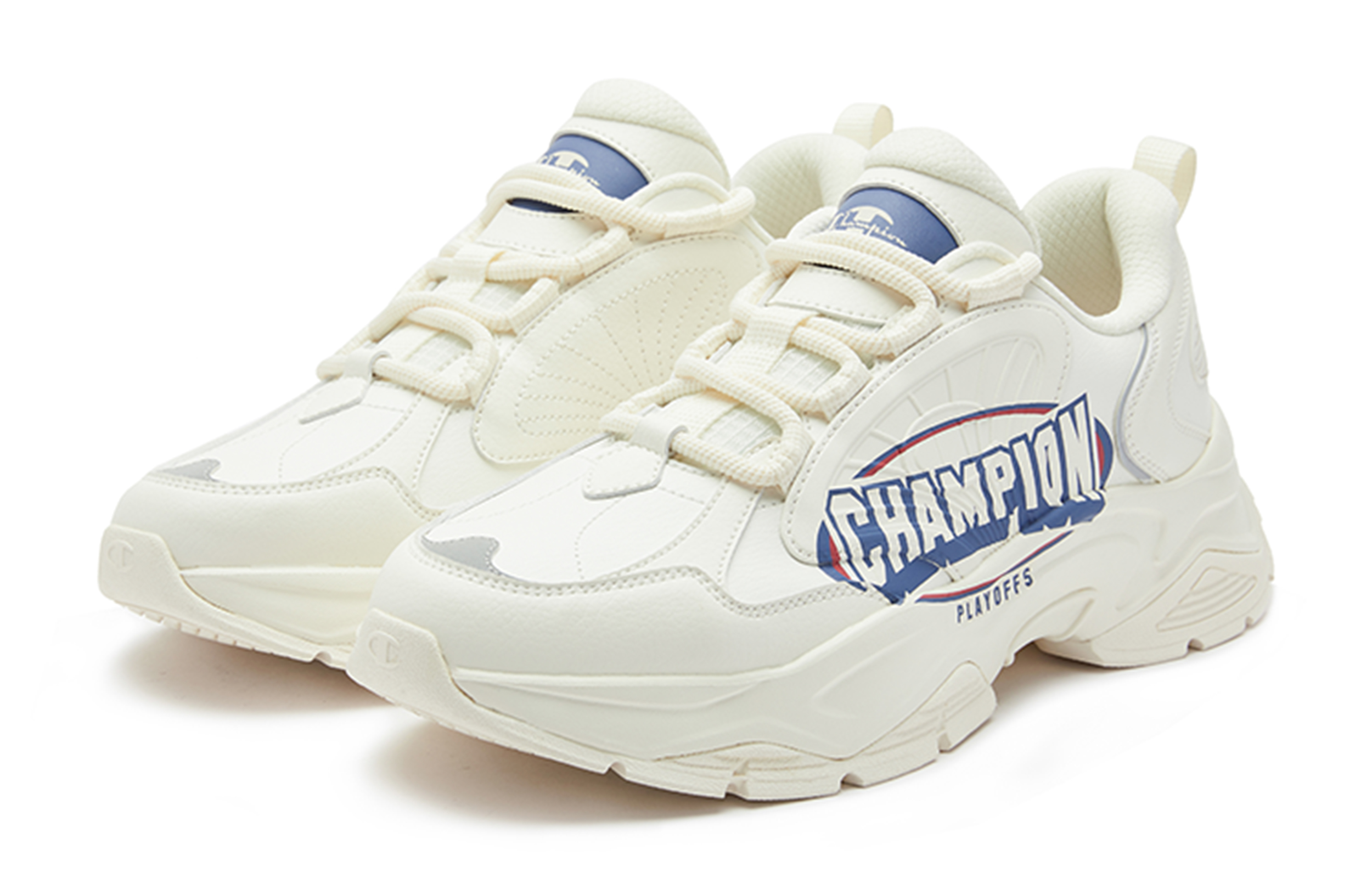 Lookbook Champion Retro Sports Low ''Patchwork Beige'' - Scarpe Beige Patchwork Retro U3DFCCM05D1