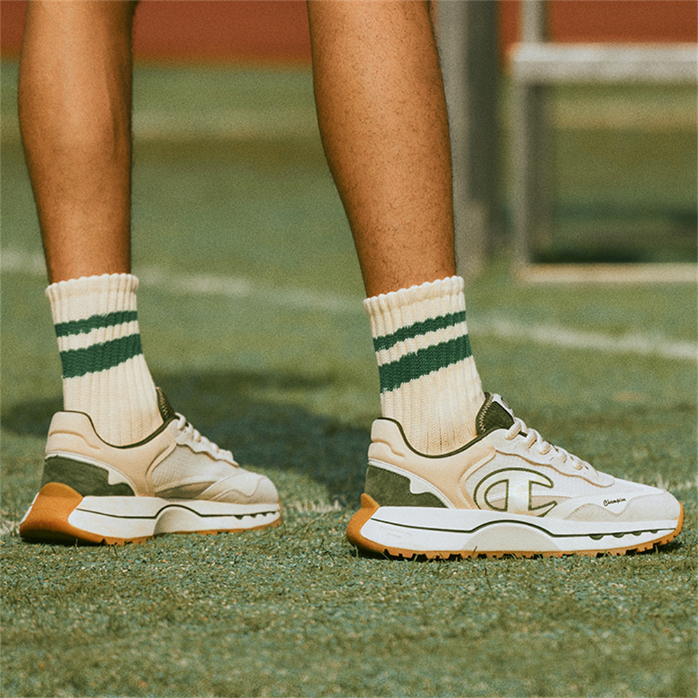 Sizing Champion Retro Sports LuxRunner 1 'Simplified Vintage Low-Top Green' U3CFCRM02N1