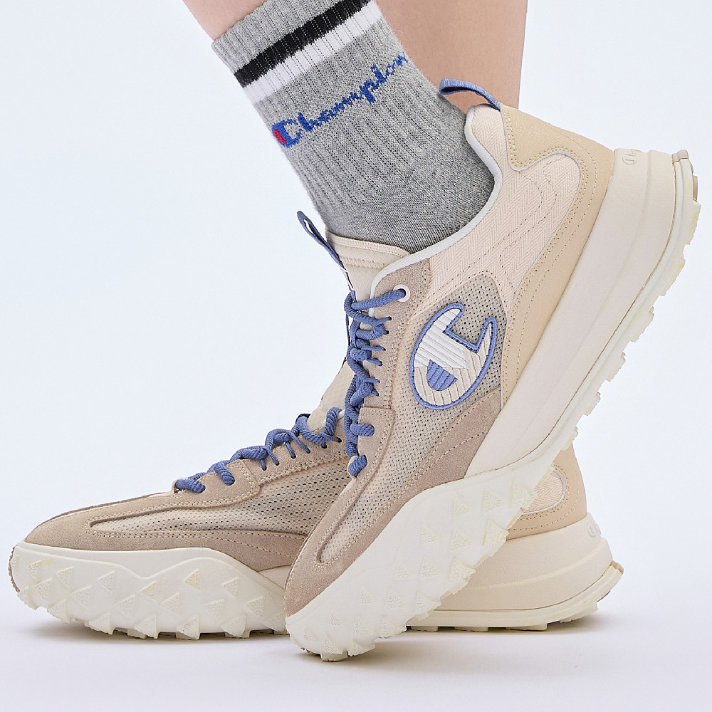 Details for Champion Retro Sports Tracer 230 Low 'Wheat Brown Light Bone Retro Contrast' U3BFCRM03F1