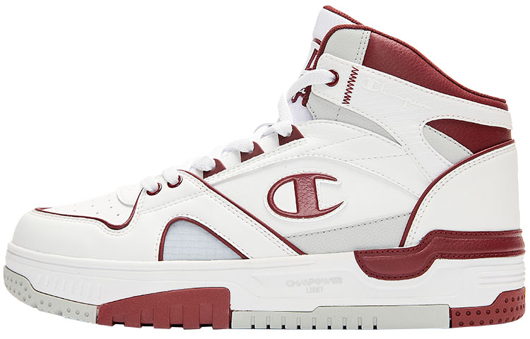 Champion RetroBasket 19 High 'Red White' U3AFCBM02L8