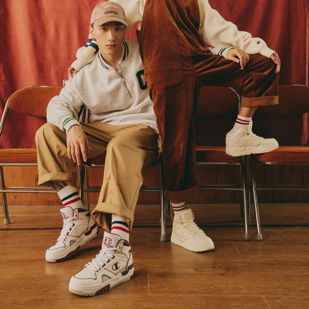 Sizing Champion RetroBasket 19 Haut ''Rouge Blanc'' U3AFCBM02L8