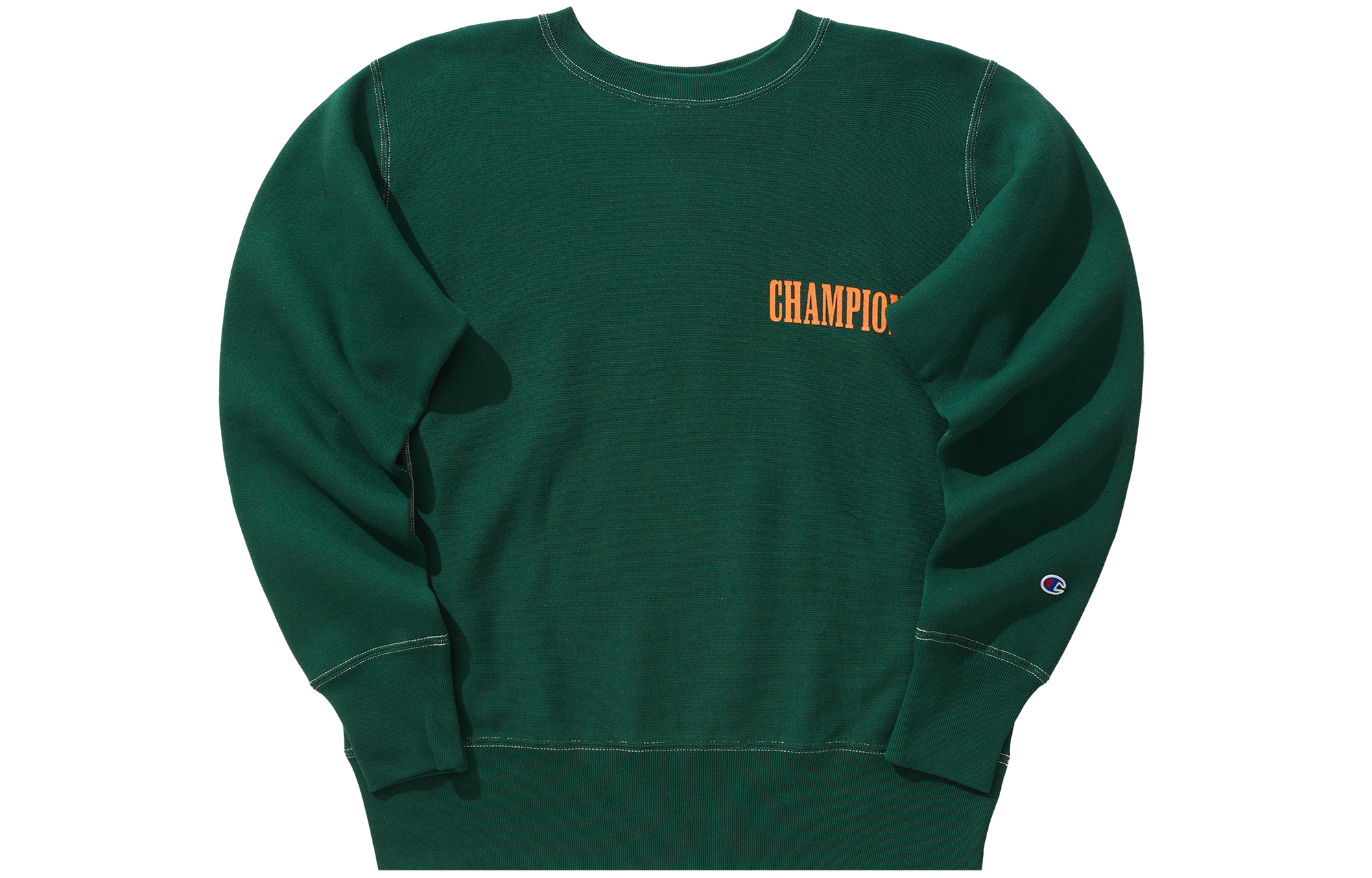 Champion Reverse Weave Colorblock Logo Fleece Winter Sweatshirt Unisex Japan Edition C3-U027