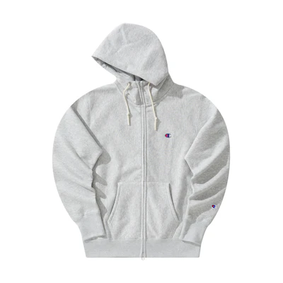 Champion Reverse Weave Embroidered C Zip Hoodie Jacket Unisex Japan Winter Edition C3-U124