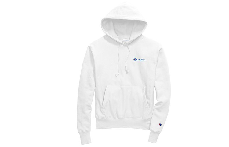 Champion Reverse Weave Script Logo Hoodie White - Unisex US Edition GF68-Y06819-WHC