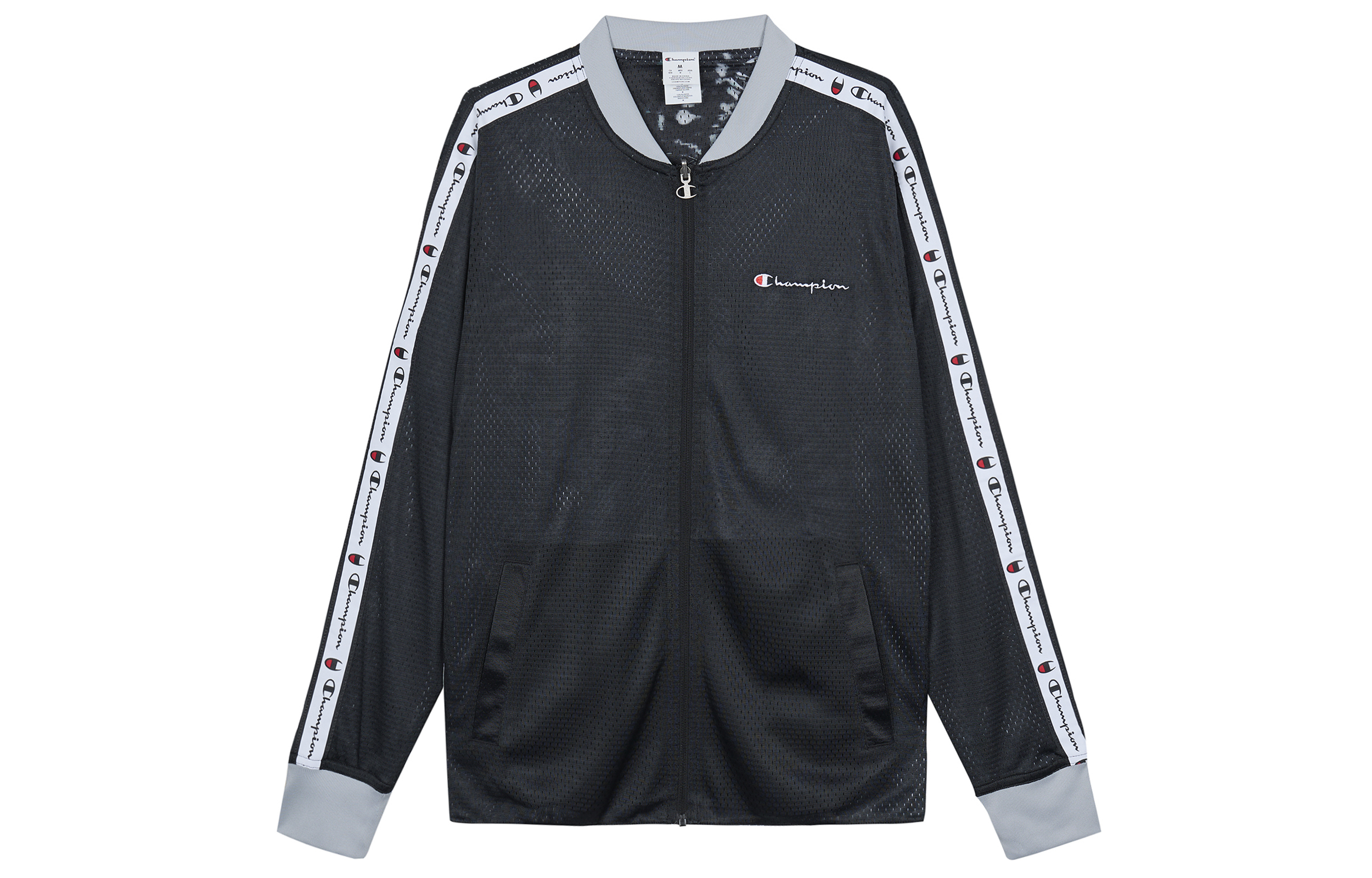 Champion Reversible Mesh Long-Sleeve Jacket Unisex Black (US Version) V9797-549733-618