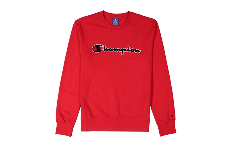 Champion Rochester Crewneck Sweatshirt European Fit Red 212942-RS010