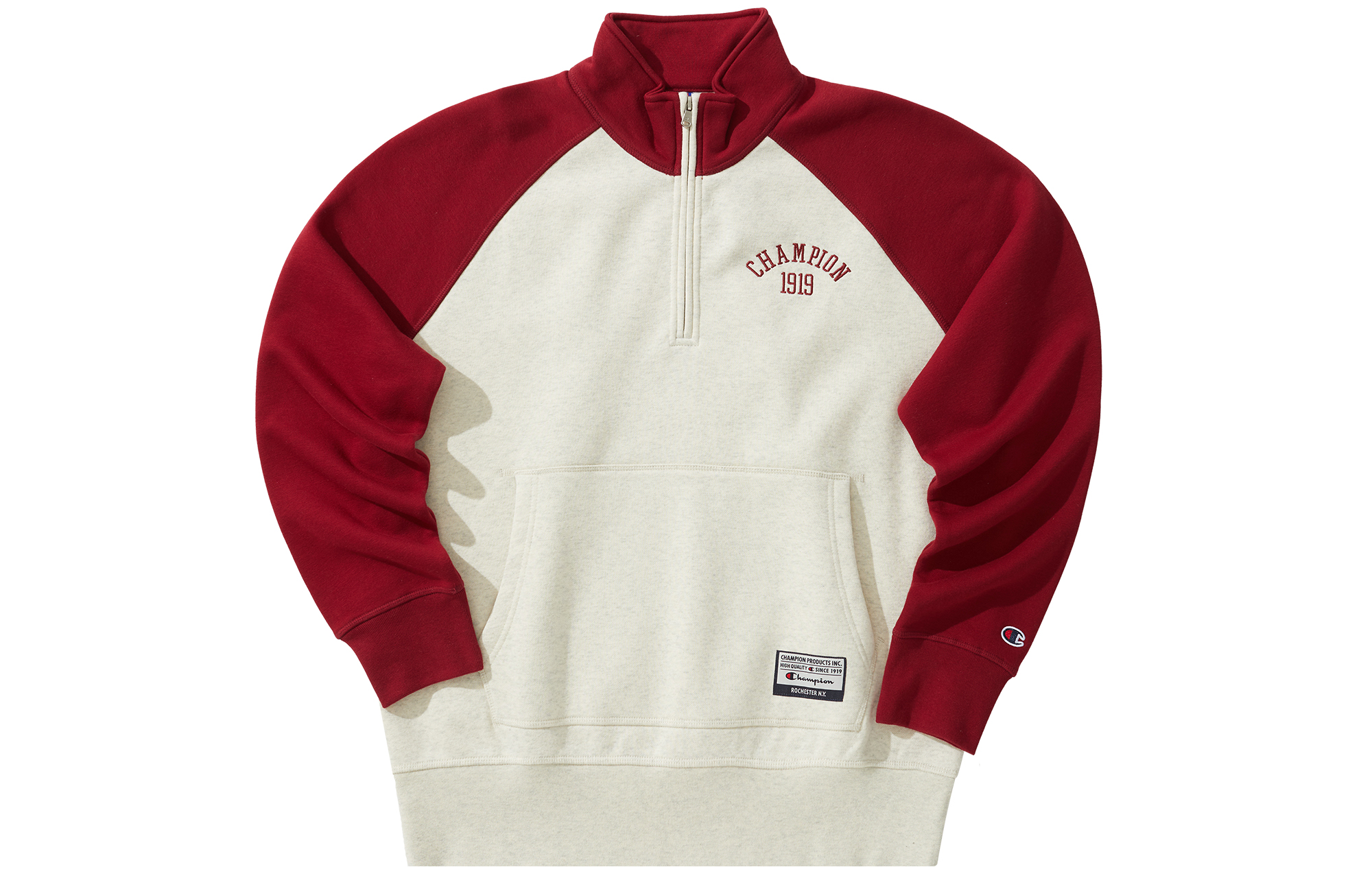 Champion Rochester Embroidered Logo Half-Zip Pullover Fleece Sweatshirt Unisex EM-USW20