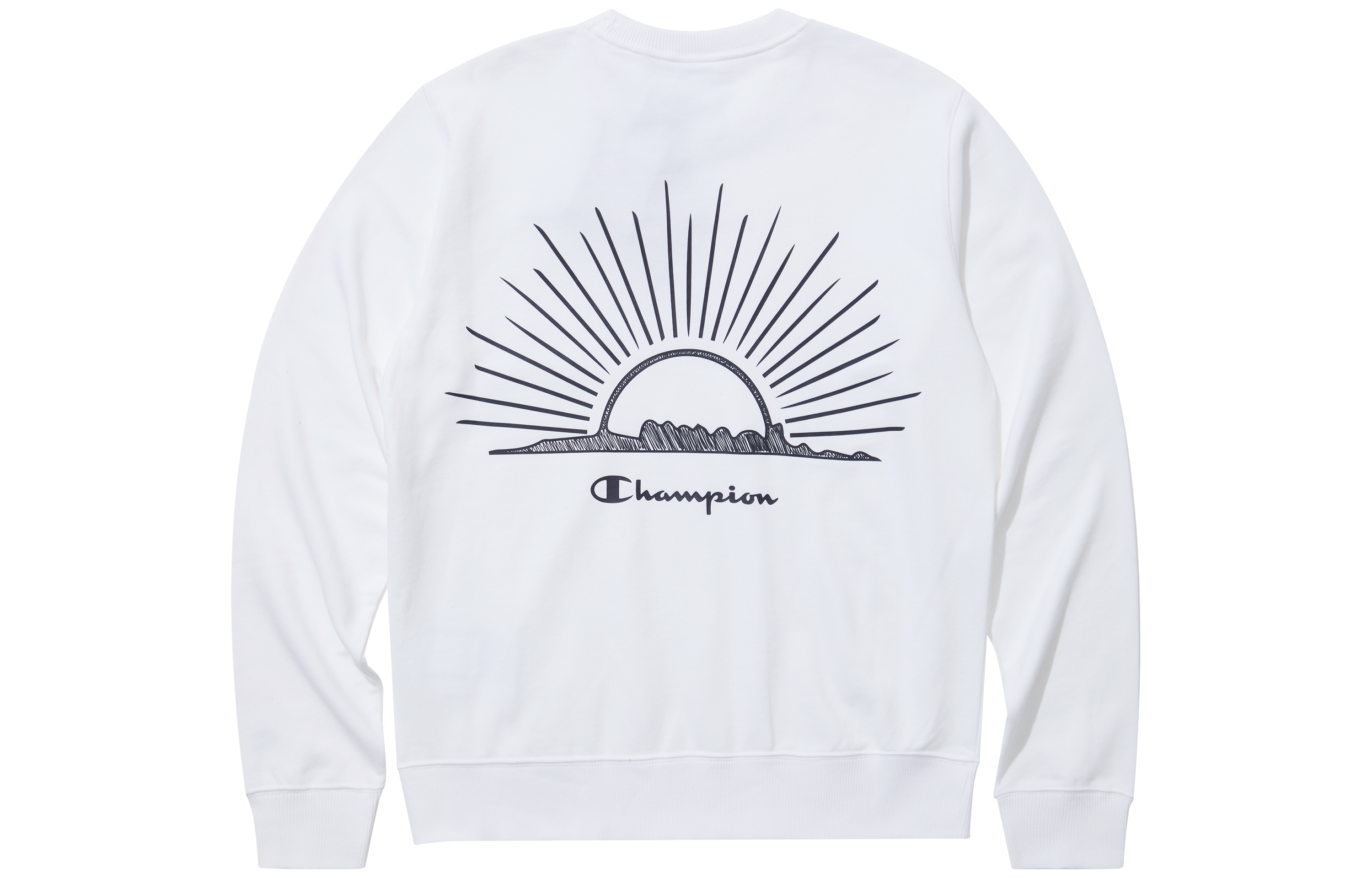 Champion Rochester Embroidered Script Logo Back Print Pullover Sweatshirt Unisex EW-TSW16