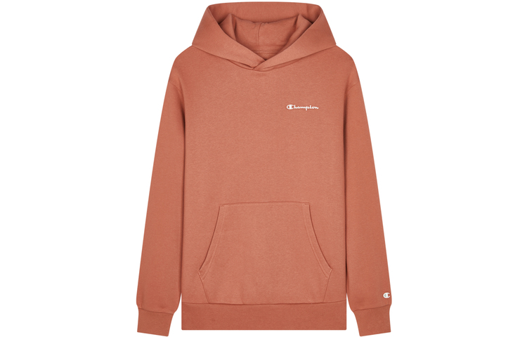 Champion Rochester Fleece Hoodie with Embroidered Script Logo - Unisex Pullover EM-YSW12