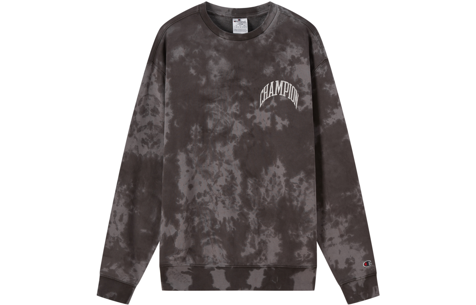 Champion Rochester FW22 Tie-Dye Logo Crewneck Sweatshirt Unisex EM-XSW03