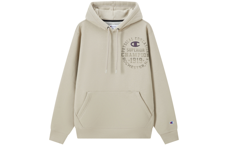 Champion Rochester Logo Hoodie - Thickened, Creative Print, Unisex Casual Pullover UM-YSW12