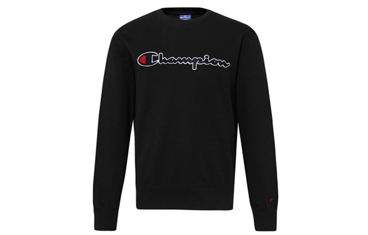 Champion Rochester Series Pullover Crewneck Sweatshirt Black ( European Fit) 212942-KK001