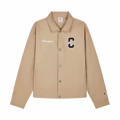 Champion Rochester SS24 Embroidered Logo Casual Zip-Up Jacket Unisex US Version U4AOTEM02