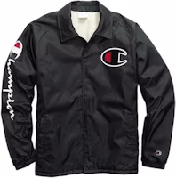 Champion RW High-End Sherpa Lined Jacket Black - Unisex US Edition V3699-003 Champion RW High-End Sherpa Lined Jacket Black - Unisex US Edition V3699-003