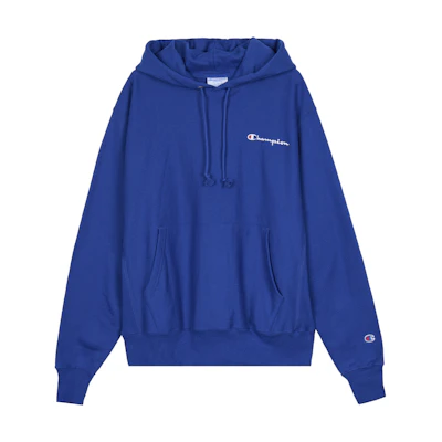 Champion RW Script Logo Hoodie Pullover Blue Unisex US Version GF68-Y06819-5EC