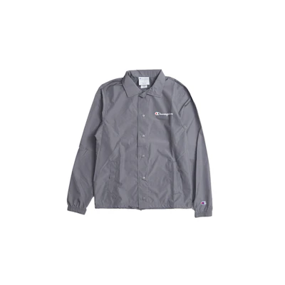 Champion Script Logo Coach Jacket Lightweight Gray Unisex US Version C0126-BQ