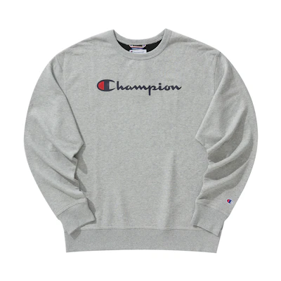 Champion Script Logo Crewneck Sweatshirt Unisex Couple Style (US Version) UM-USW47