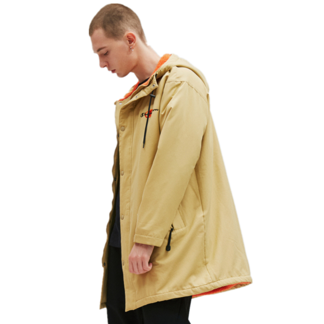 Details for Champion Script Logo Fleece Jacket Japan Edition Unisex Light Green C3-S605-M802