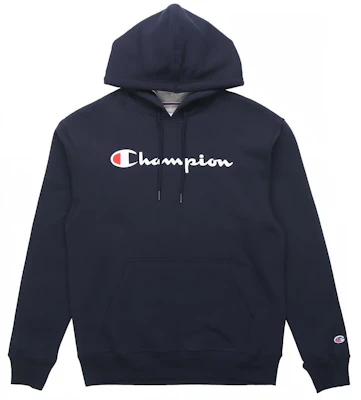 冠军Logo字母绒布套头衫海军蓝男女款美版卫衣 GF89H-Y06794-NAVY Buy 冠军Logo字母绒布套头衫海军蓝男女款美版卫衣 GF89H-Y06794-NAVY