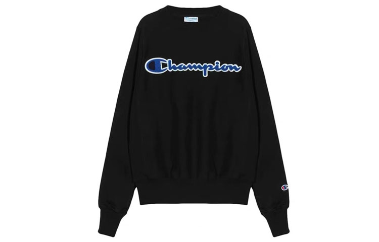 Champion Script Logo Hoodie Black (US Version) - GF70-Y07731-BKC