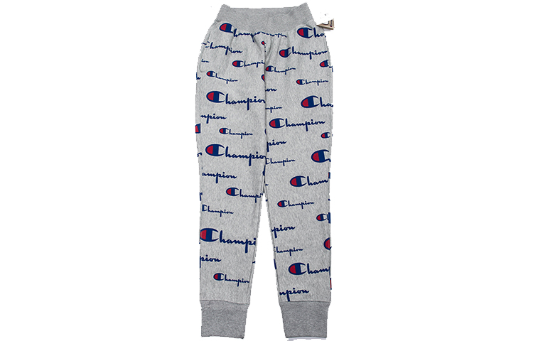Champion Script Logo Jogger Sweatpants Grey Unisex (US Version) P3700-8U