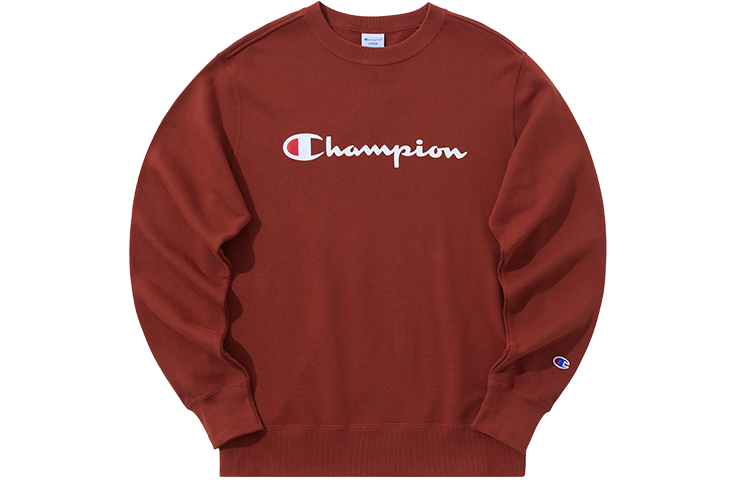 Champion Script Logo Lightweight Crewneck Pullover Sweatshirt Unisex C3-Q002-1