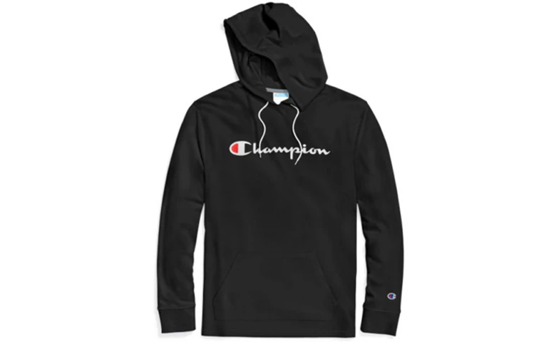 champion-script-logo-lightweight-pullover-sweatshirt-unisex-black-us-version-t4177-003
