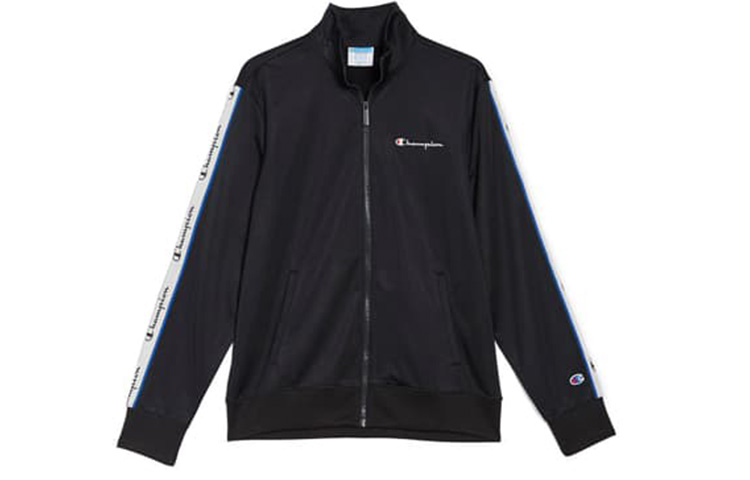 Champion Script Logo Long Sleeve Track Jacket Black - Unisex Edition (US Version) V3391-550519-HHT