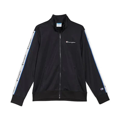 Champion Script Logo Long Sleeve Track Jacket Black - Unisex Edition (US Version) V3391-550519-HHT