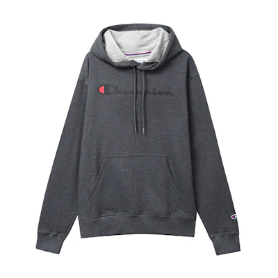 Champion Script Logo Pullover Fleece Hoodie Unisex GF89H-Y067940OC