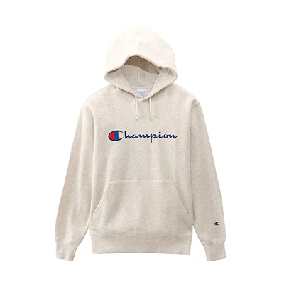 Champion Script Logo Pullover Hoodie Unisex C3-J117-810