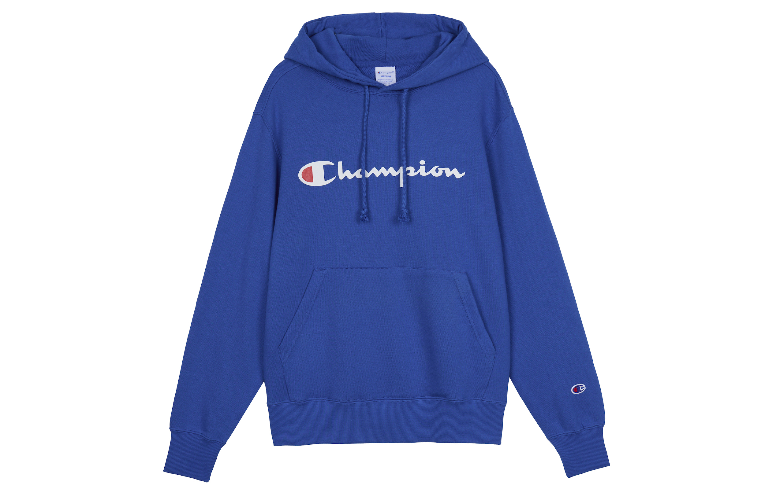 Champion Script Logo Pullover Sweatshirt Japan Edition Unisex Blue C3-J117-327