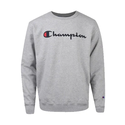 Champion Script Logo Sweatshirt Light Gray ( US Version) GF88H-Y06794-1IC