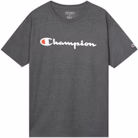Champion Script Logo T-Shirt Unisex Dark Gray (US Edition) GT23H-Y07718-G61 Champion Script Logo T-Shirt Unisex Dark Gray (US Edition) GT23H-Y07718-G61