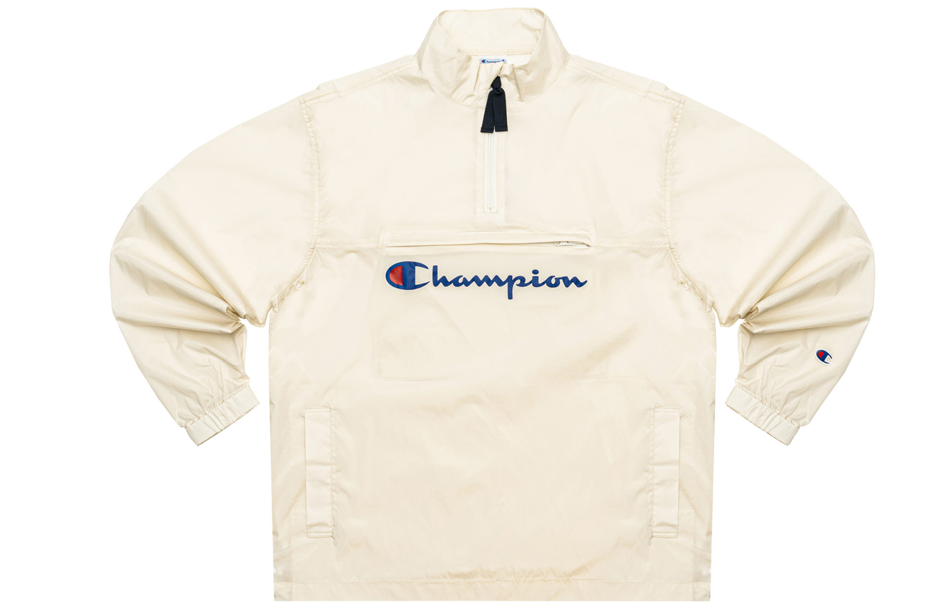 Champion Script Logo Zip-Up Track Jacket Japan Edition Unisex Light Grey C3-SG601-M302