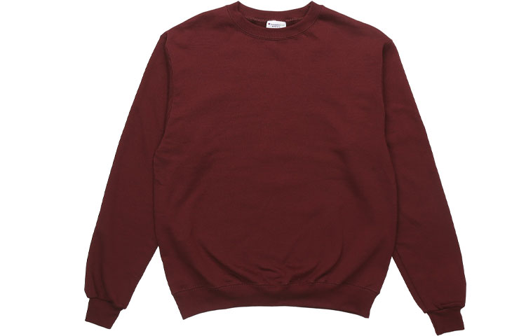 Champion Single Logo Cuff Fleece Pullover Hoodie Unisex Maroon (US Version) S600-MR