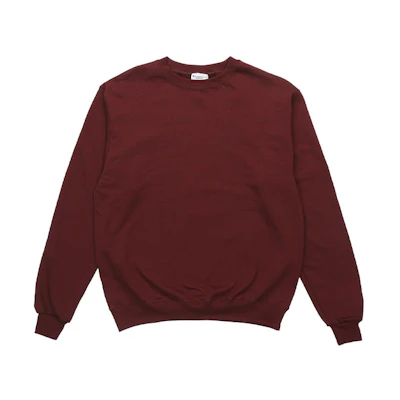 Champion Single Logo Cuff Fleece Pullover Hoodie Unisex Maroon (US Version) S600-MR