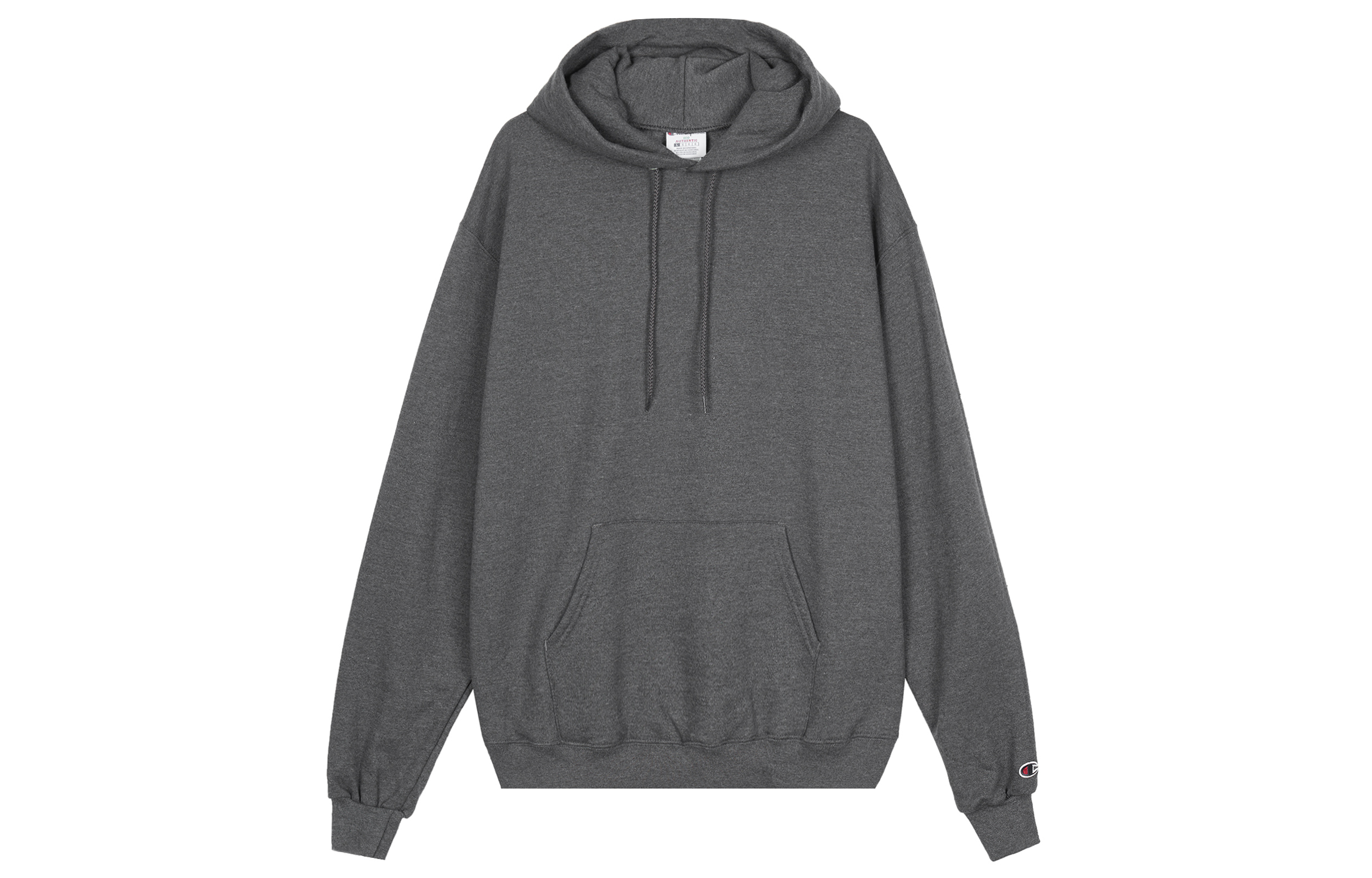 Champion Single Logo Cuff Sweatshirt Fleece Pullover Unisex Dark Gray (US Version) S700-HL