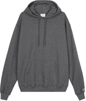 Champion Single Logo Cuff Sweatshirt Fleece Pullover Unisex Dark Gray (US Version) S700-HL Champion Single Logo Cuff Sweatshirt Fleece Pullover Unisex Dark Gray (US Version) S700-HL