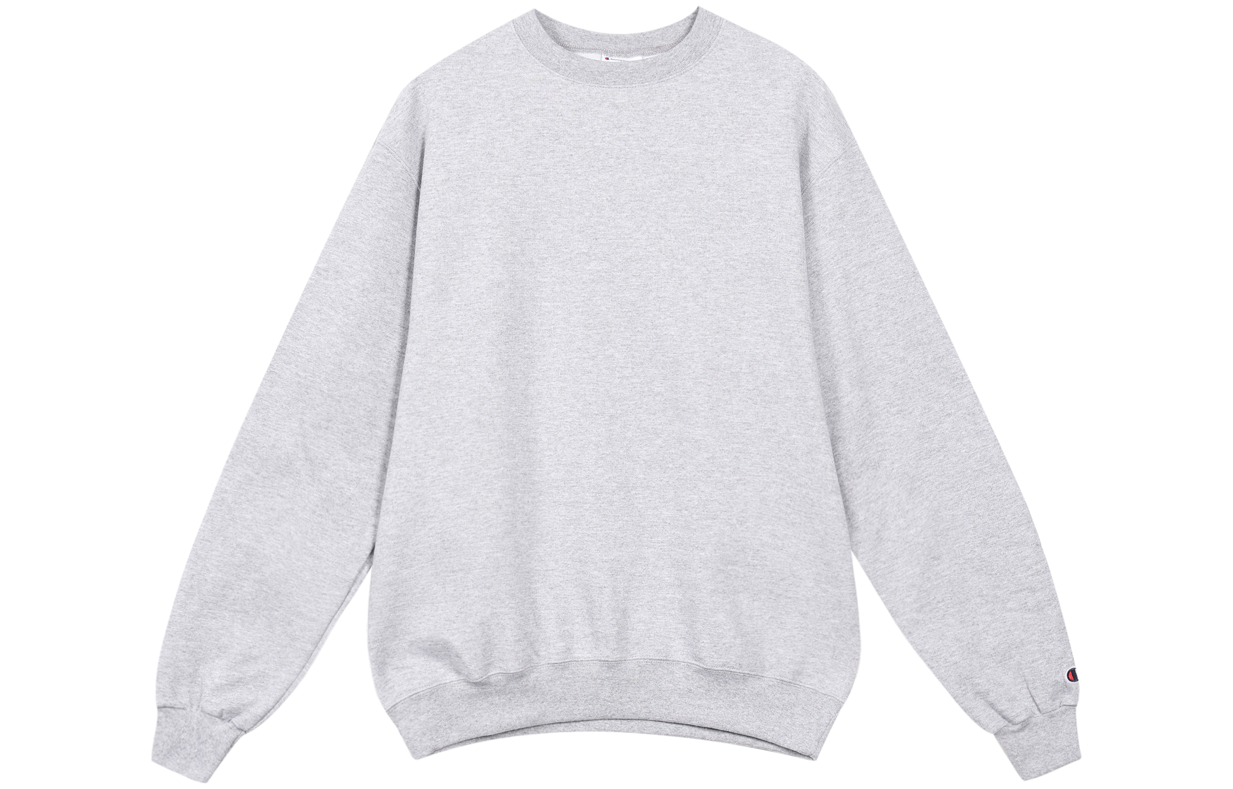 Champion Single Logo Cuffed Fleece Crewneck Sweatshirt Unisex S600-LW