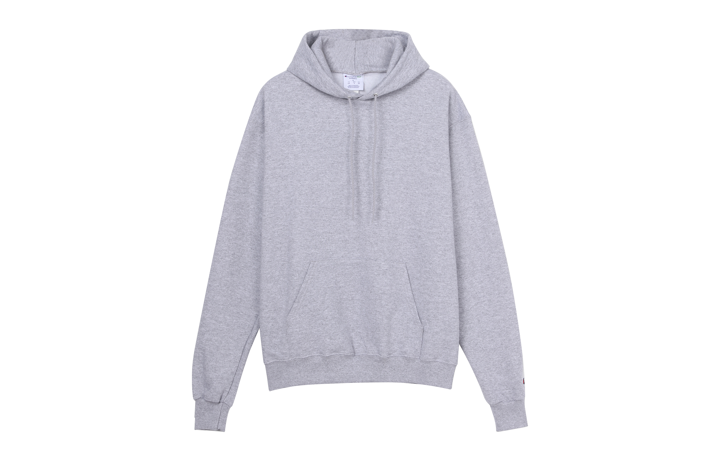 Champion Single Logo Cuffed Fleece Hoodie Unisex (US Edition) S700-6