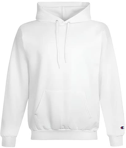 champion-single-logo-cuffed-fleece-sweatshirt-white-unisex-us-version-s700-wh