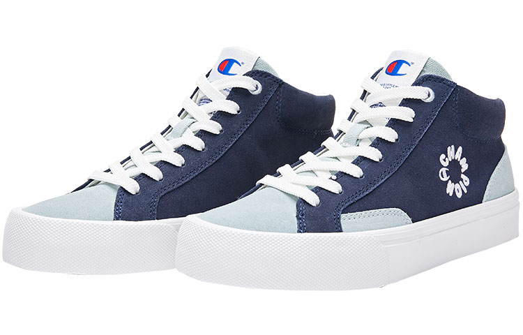 Lookbook Champion Skate Classic High 1.0 'Embroidered Logo Blue' U2DFCTM02M1