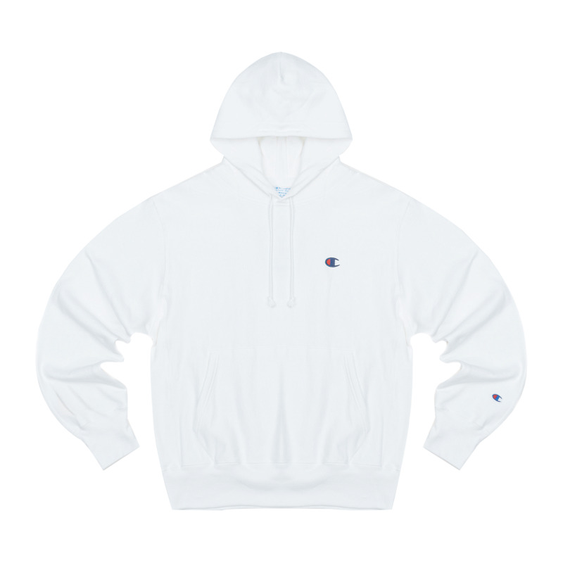 Champion Small C-Logo Red Blue Patch Casual Hoodie Unisex US Version GF68-Y06145-WHC